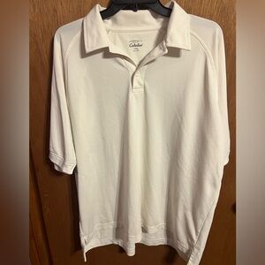 Men’s Cabela’s Polo Shirt Ivory Size Large